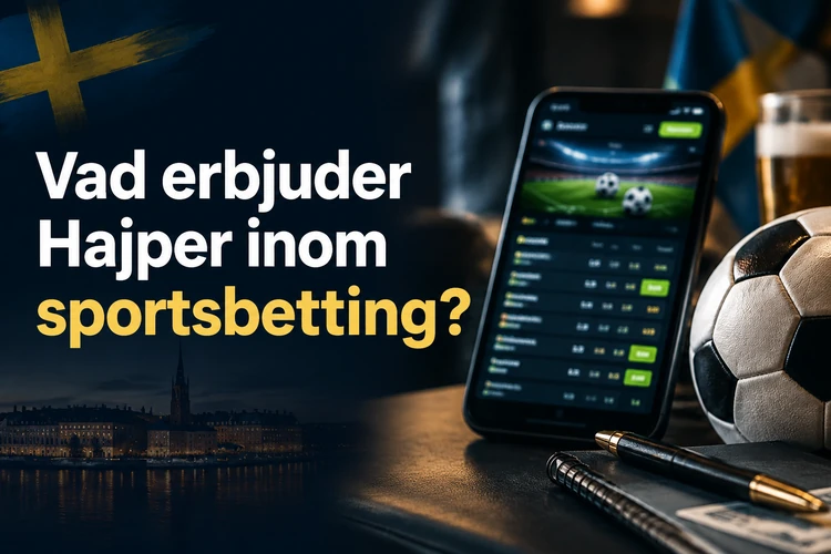 Vad erbjuder Hajper inom sportsbetting?