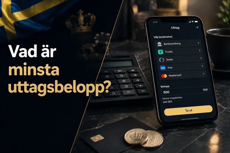 Vad är minsta uttagsbelopp?
